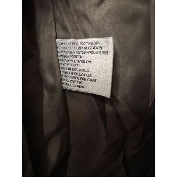 Jacqueline Ferrar Women's Double Breasted Belted Trench Coat Tan Brown Size 16 - Picture 8 of 12